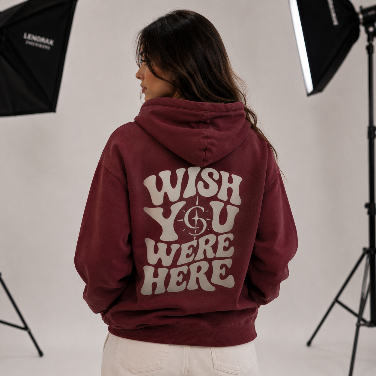 WISH YOU WERE HERE HOODIE