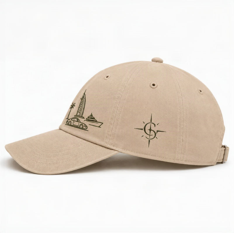DUBAI CLUB CAP - BEIGE