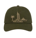 DUBAI CLUB CAP - OLIVE GREEN